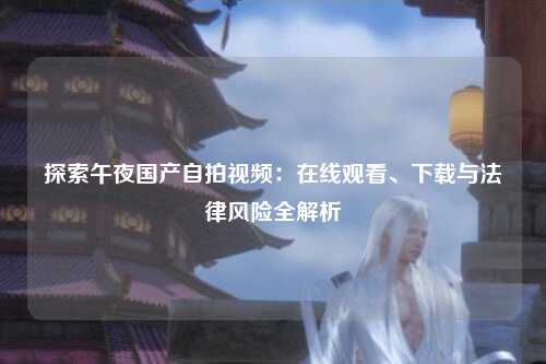 探索午夜国产自拍视频：在线观看、下载与法律风险全解析