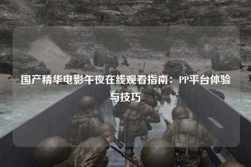 国产精华电影午夜在线观看指南：PP平台体验与技巧